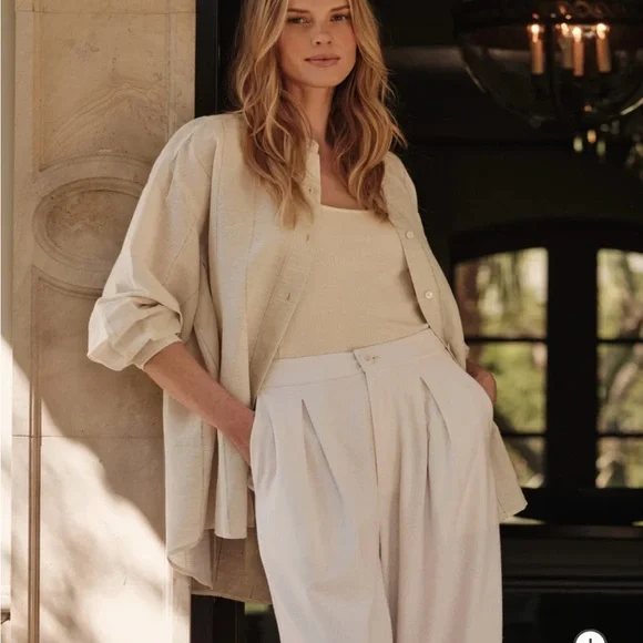 Jenni Kayne relaxed oversized shirt - Picture 2 of 6